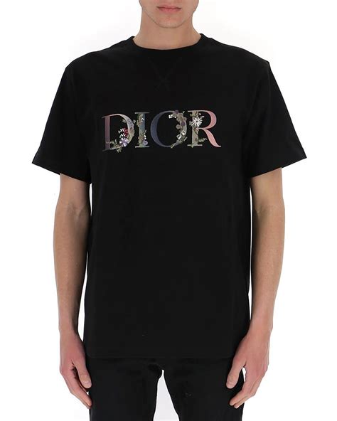 dior flower t shirt|dior t shirts men's.